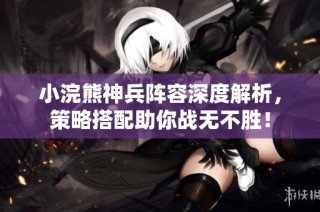 小浣熊神兵阵容深度解析，策略搭配助你战无不胜！