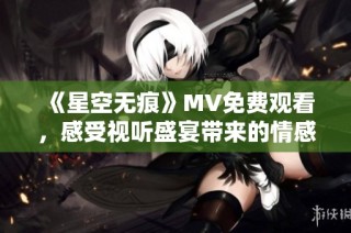 《星空无痕》MV免费观看，感受视听盛宴带来的情感共鸣
