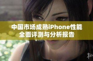 中国市场成熟iPhone性能全面评测与分析报告