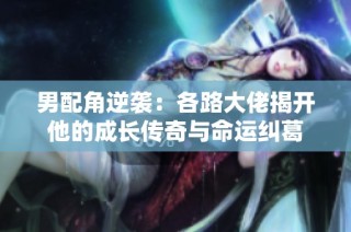 男配角逆袭：各路大佬揭开他的成长传奇与命运纠葛