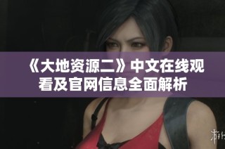 《大地资源二》中文在线观看及官网信息全面解析