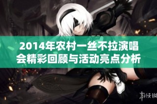 2014年农村一丝不拉演唱会精彩回顾与活动亮点分析