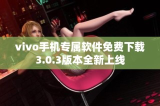 vivo手机专属软件免费下载3.0.3版本全新上线