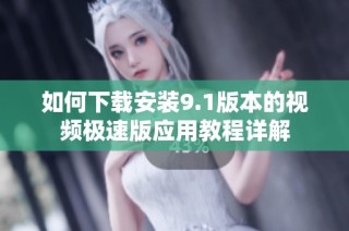 如何下载安装9.1版本的视频极速版应用教程详解