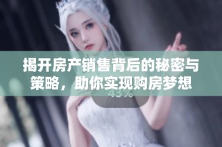 揭开房产销售背后的秘密与策略，助你实现购房梦想