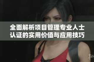 全面解析项目管理专业人士认证的实用价值与应用技巧