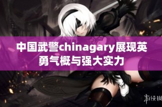 中国武警chinagary展现英勇气概与强大实力