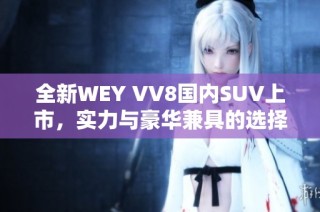 全新WEY VV8国内SUV上市，实力与豪华兼具的选择