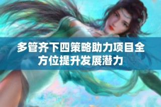 多管齐下四策略助力项目全方位提升发展潜力