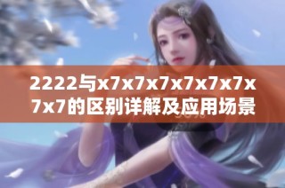 2222与x7x7x7x7x7x7x7x7的区别详解及应用场景分析
