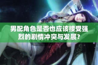 男配角色是否也应该接受强烈的剧情冲突与发展？