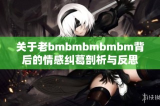 关于老bmbmbmbmbm背后的情感纠葛剖析与反思