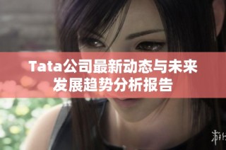 Tata公司最新动态与未来发展趋势分析报告