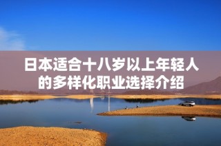 日本适合十八岁以上年轻人的多样化职业选择介绍