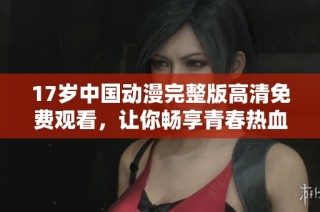 17岁中国动漫完整版高清免费观看，让你畅享青春热血故事