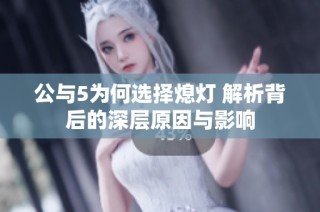 公与5为何选择熄灯 解析背后的深层原因与影响