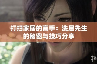 打扫家居的高手：洗屋先生的秘密与技巧分享