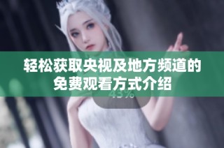 轻松获取央视及地方频道的免费观看方式介绍