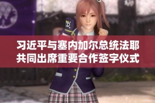 习近平与塞内加尔总统法耶共同出席重要合作签字仪式
