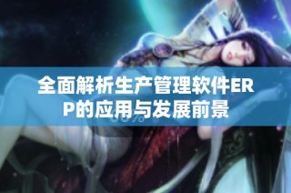 全面解析生产管理软件ERP的应用与发展前景