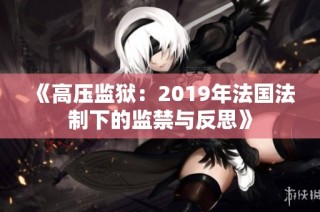 《高压监狱：2019年法国法制下的监禁与反思》