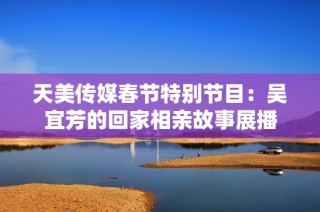 天美传媒春节特别节目：吴宜芳的回家相亲故事展播