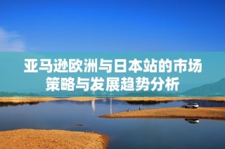 亚马逊欧洲与日本站的市场策略与发展趋势分析