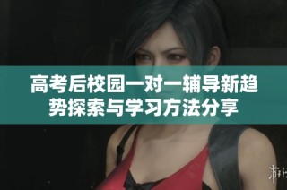 高考后校园一对一辅导新趋势探索与学习方法分享
