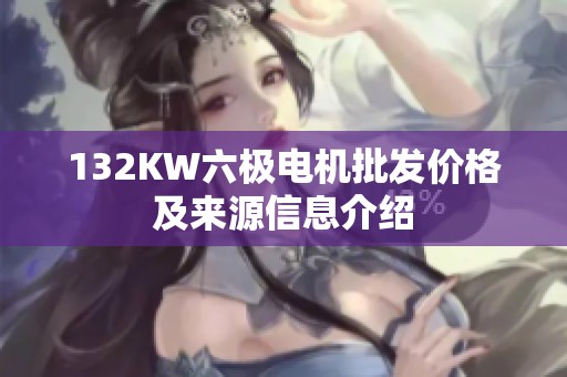 132KW六极电机批发价格及来源信息介绍