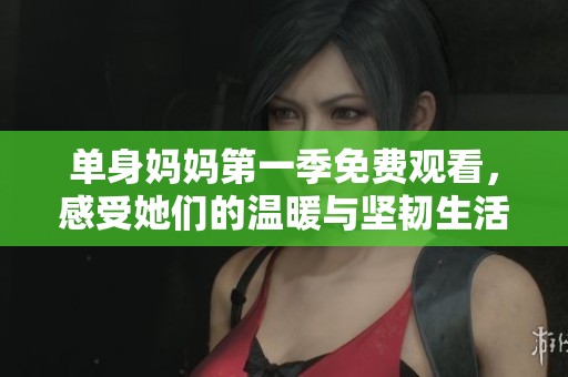 单身妈妈第一季免费观看，感受她们的温暖与坚韧生活