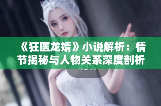 《狂医龙婿》小说解析：情节揭秘与人物关系深度剖析