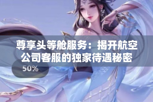 尊享头等舱服务：揭开航空公司客服的独家待遇秘密