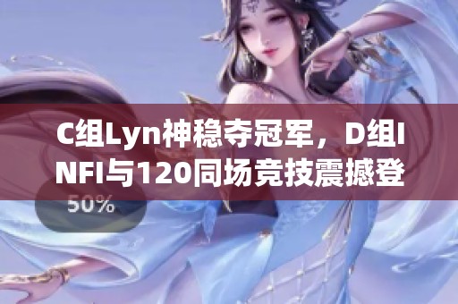 C组Lyn神稳夺冠军，D组INFI与120同场竞技震撼登场！