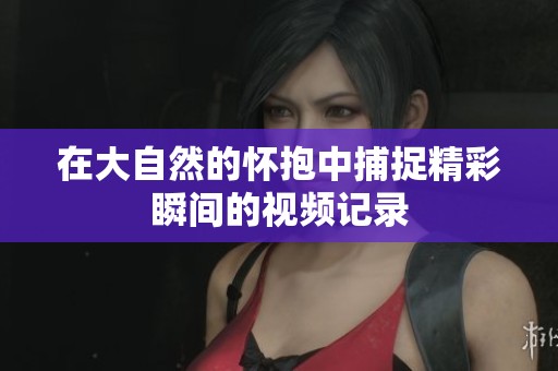 在大自然的怀抱中捕捉精彩瞬间的视频记录