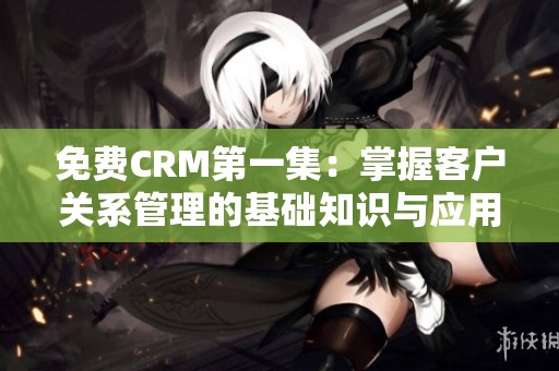免费CRM第一集：掌握客户关系管理的基础知识与应用技巧