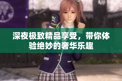 深夜极致精品享受，带你体验绝妙的奢华乐趣