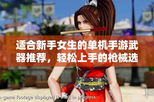 适合新手女生的单机手游武器推荐，轻松上手的枪械选择