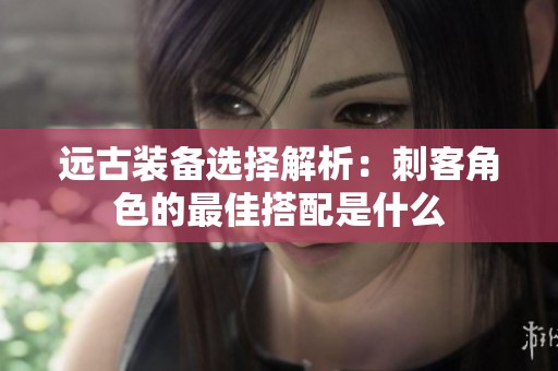 远古装备选择解析：刺客角色的最佳搭配是什么