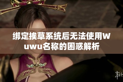 绑定挨草系统后无法使用Wuwu名称的困惑解析