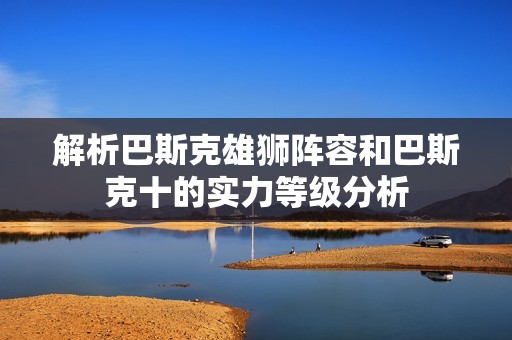 解析巴斯克雄狮阵容和巴斯克十的实力等级分析