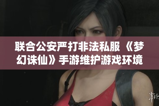 联合公安严打非法私服 《梦幻诛仙》手游维护游戏环境