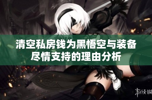清空私房钱为黑悟空与装备尽情支持的理由分析