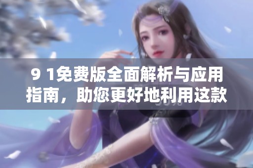 9 1免费版全面解析与应用指南，助您更好地利用这款软件