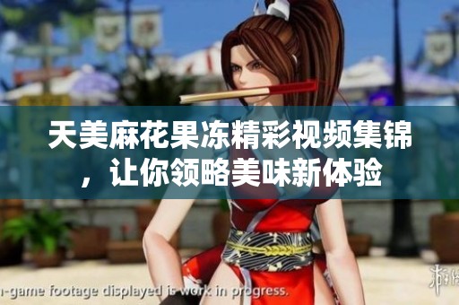 天美麻花果冻精彩视频集锦，让你领略美味新体验