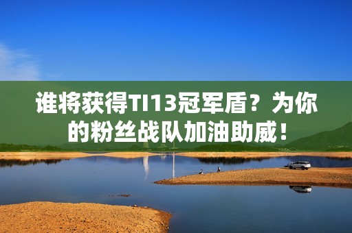 谁将获得TI13冠军盾？为你的粉丝战队加油助威！