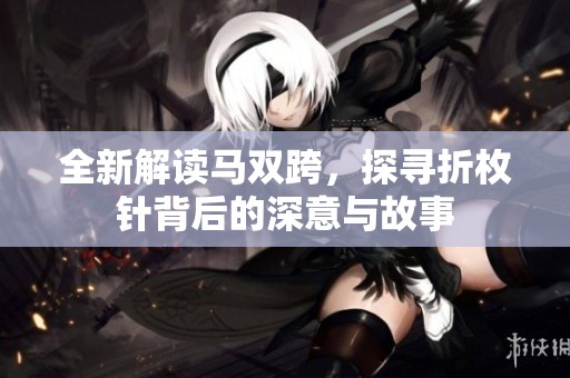 全新解读马双跨，探寻折枚针背后的深意与故事