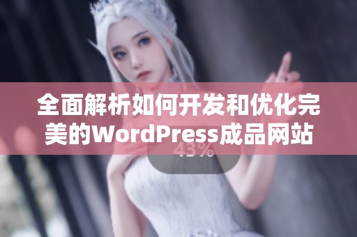 全面解析如何开发和优化完美的WordPress成品网站技巧