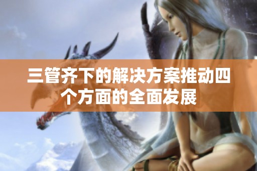 三管齐下的解决方案推动四个方面的全面发展
