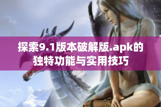 探索9.1版本破解版.apk的独特功能与实用技巧
