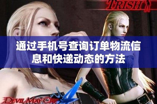 通过手机号查询订单物流信息和快递动态的方法